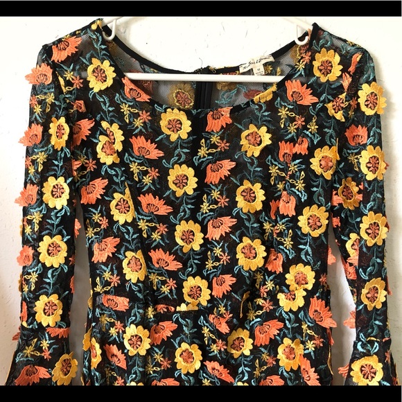 NWOT For Love and Lemons Amelia Swing Mini Dress M - Picture 6 of 12